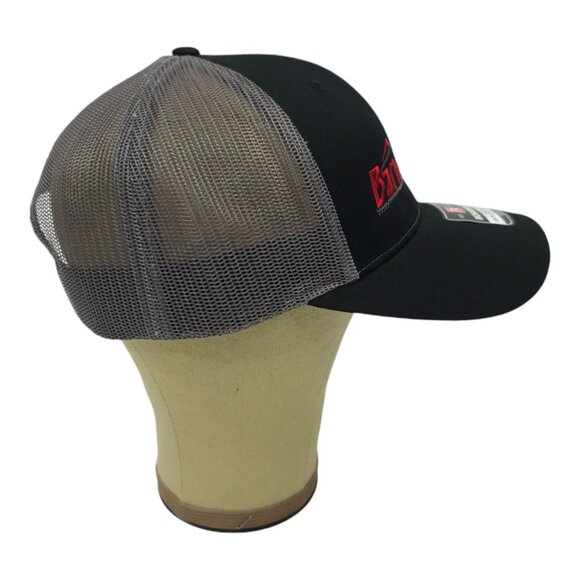 Barnes Marine Embroidered Logo Mesh Snapback Cap Boating Trucker Hat Richardson - Picture 11 of 13